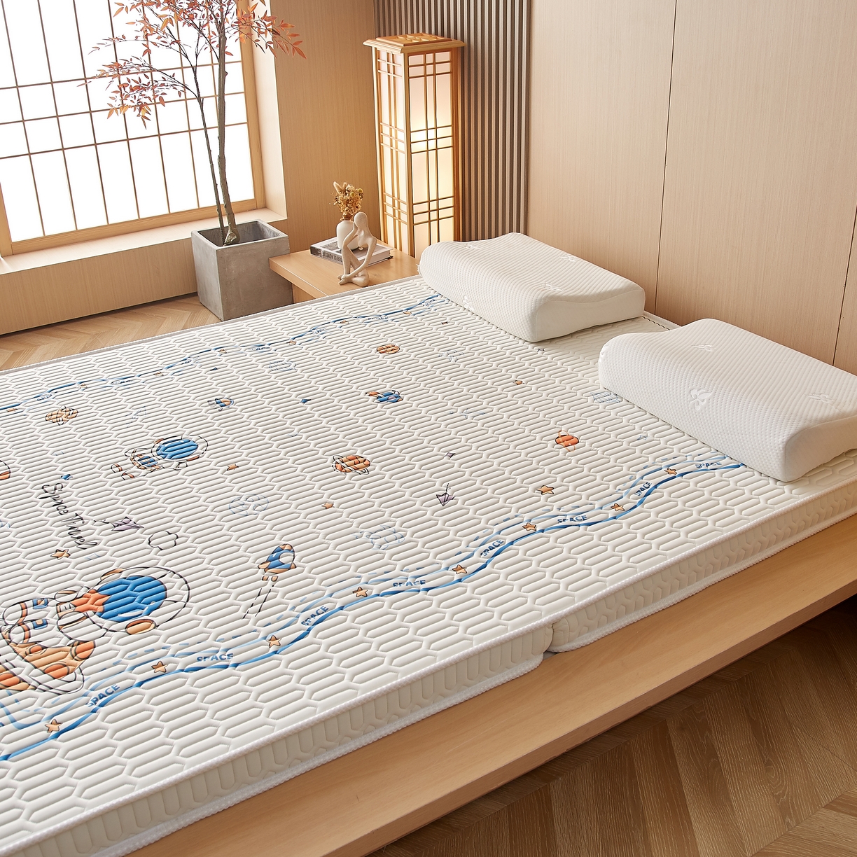 91家纺网 家纺一手货源 找家纺 （总）时奥2023新款凉感丝椰棕垫（包邮）