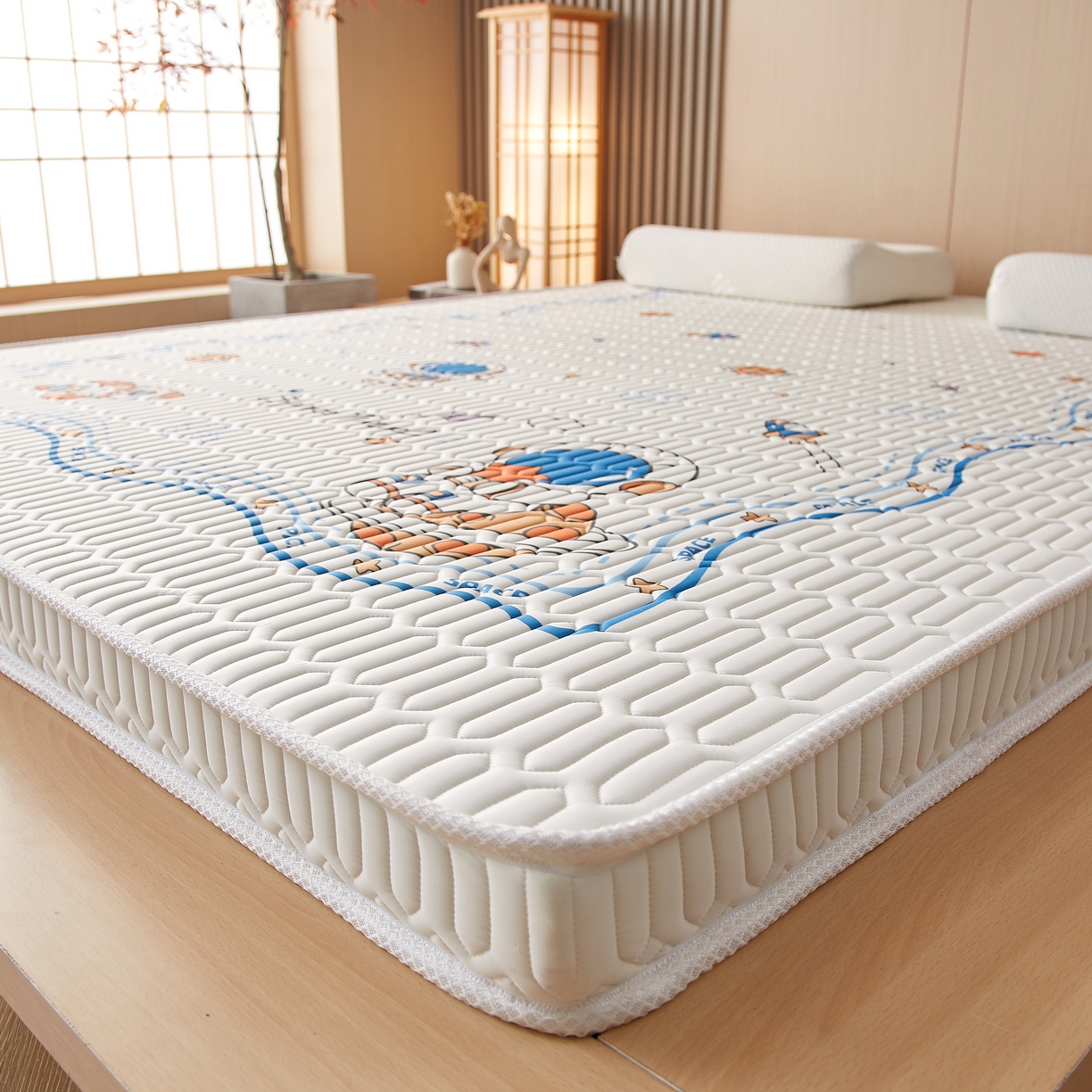 91家纺网 家纺一手货源 找家纺 （总）时奥2023新款凉感丝椰棕垫（包邮）