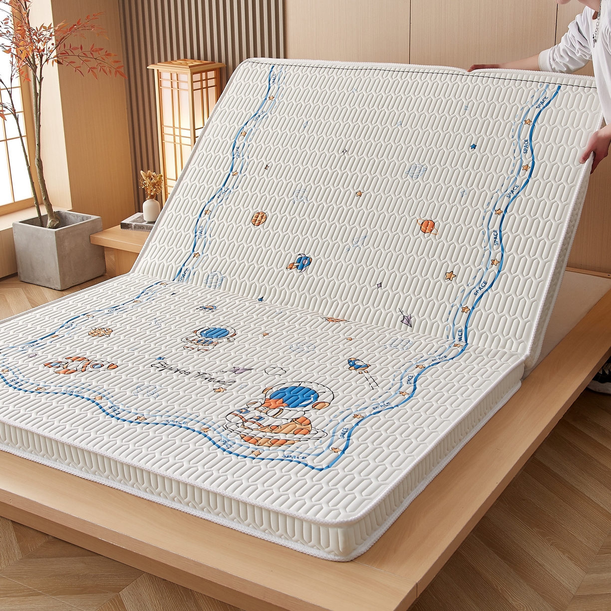 91家纺网 家纺一手货源 找家纺 （总）时奥2023新款凉感丝椰棕垫（包邮）