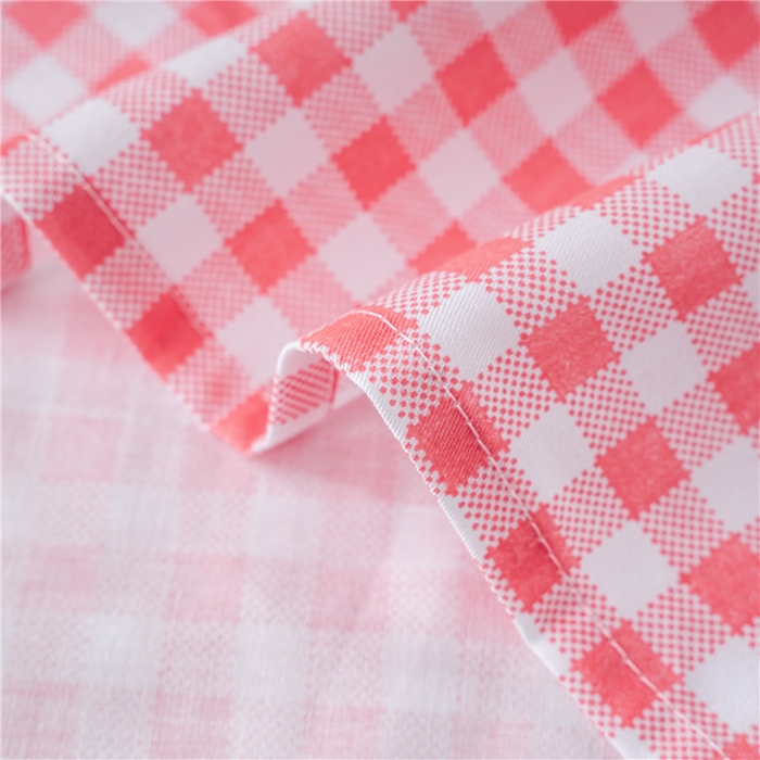 91家纺网 家纺一手货源 找家纺 茗婷2025春夏新款纯棉印花单品床单 红粉佳人