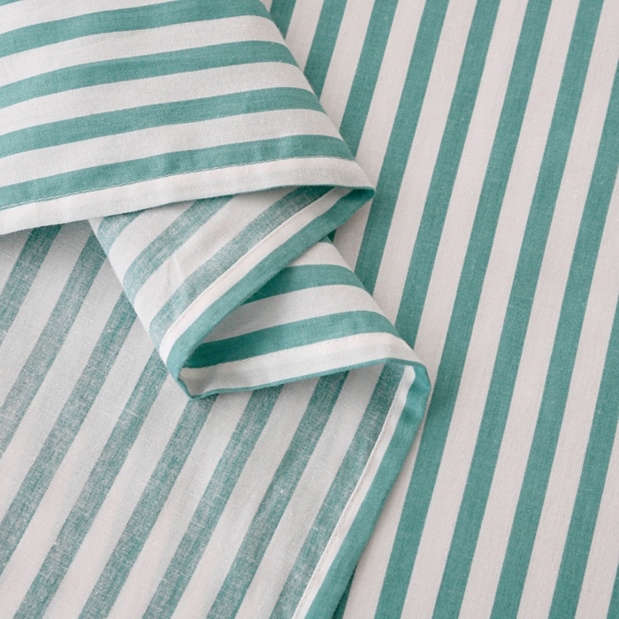 91家纺网 家纺一手货源 找家纺 茗婷2025春夏新款纯棉印花单品床单 恐龙表白绿