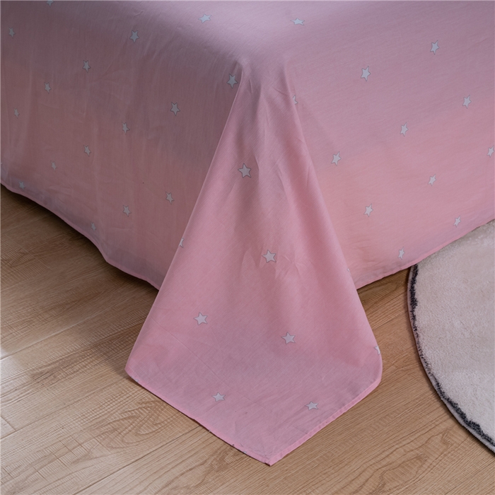 91家纺网 家纺一手货源 找家纺 茗婷2026春夏新款纯棉印花单品床单 巧虎吃面