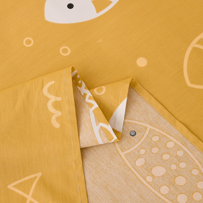 91家纺网 家纺一手货源 找家纺 茗婷2025春夏新款纯棉印花单品床单 自由鱼趣灰