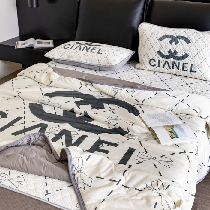 91家纺网 家纺一手货源 找家纺 摩卡 2024新品冰激凌大豆夏被 可可小姐