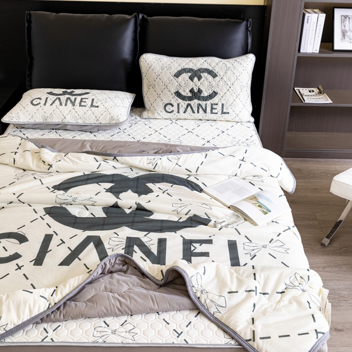 91家纺网 家纺一手货源 找家纺 摩卡 2024新品冰激凌大豆夏被 可可小姐