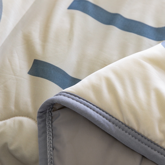 91家纺网 家纺一手货源 找家纺 摩卡 2024新品冰激凌大豆夏被 摩登