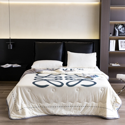 91家纺网 家纺一手货源 找家纺 （总）摩卡 2024新品冰激凌大豆夏被