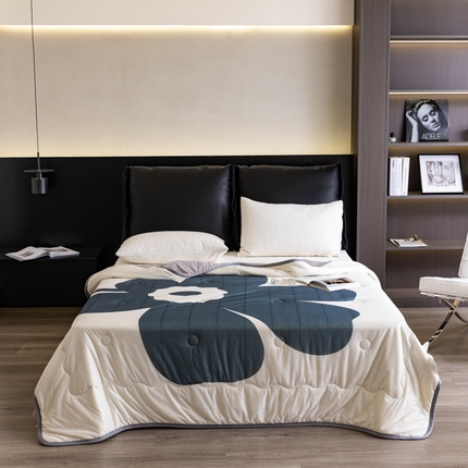 91家纺网 家纺一手货源 找家纺 （总）摩卡 2024新品冰激凌大豆夏被