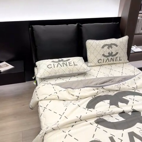 91家纺网 家纺一手货源 找家纺 （总）摩卡 2024新品冰激凌大豆夏被