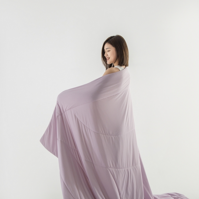 91家纺网 家纺一手货源 找家纺 （总）佳居缘 2023新款A类冰川凉感瓜瓜被（锦氨）