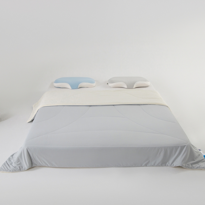 91家纺网 家纺一手货源 找家纺 佳居缘 2023新款A类冰川凉感瓜瓜被（锦氨） 高级灰