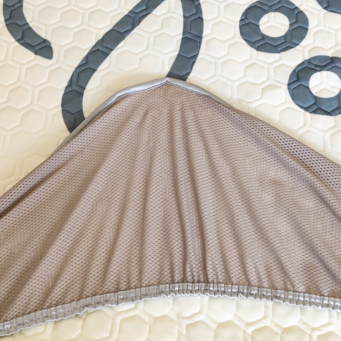 91家纺网 家纺一手货源 找家纺 摩卡 2024新品凉感丝床笠乳胶凉席三件套 至爱