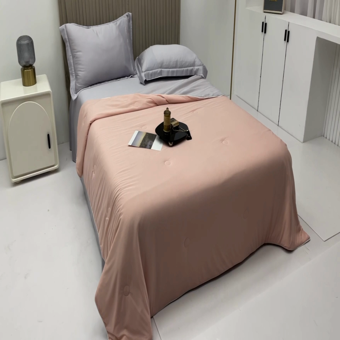 91家纺网 家纺一手货源 找家纺 （总）佳居缘 2025新款A类冰感丝夏凉被