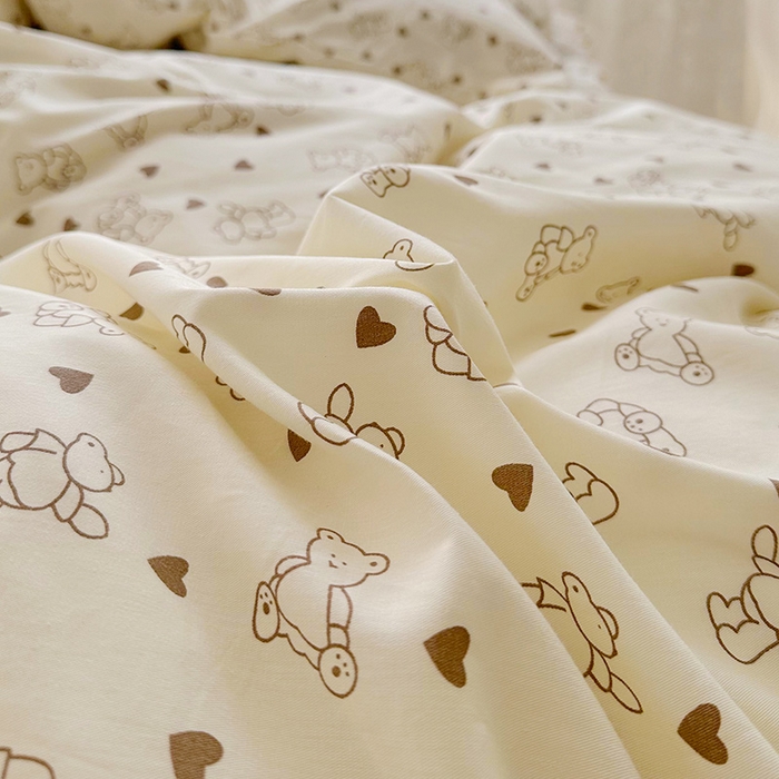 91家纺网 家纺一手货源 找家纺 （总）宜凡 2023新款全棉蕾丝刺绣床盖四件套（单层被套）