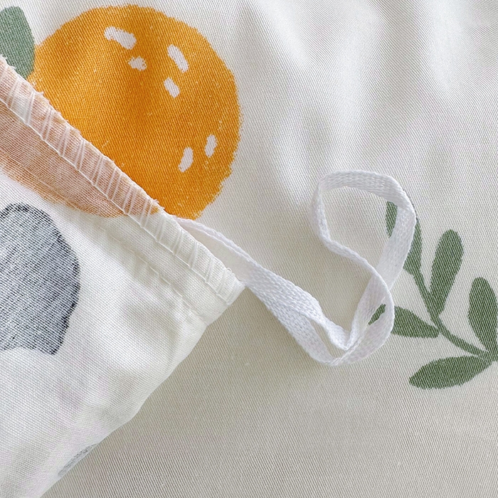 91家纺网 家纺一手货源 找家纺 宜凡 2023新款全棉蕾丝刺绣床盖四件套（单层被套） 黑白熊猫