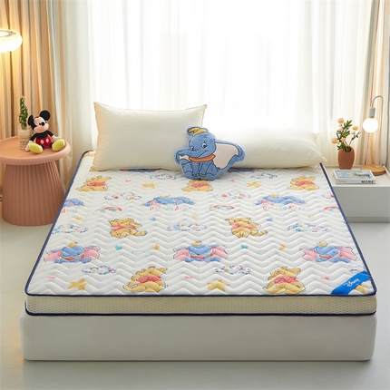 星月床垫 新款3D网孔面料迪士尼成人乳胶床垫 小飞象
