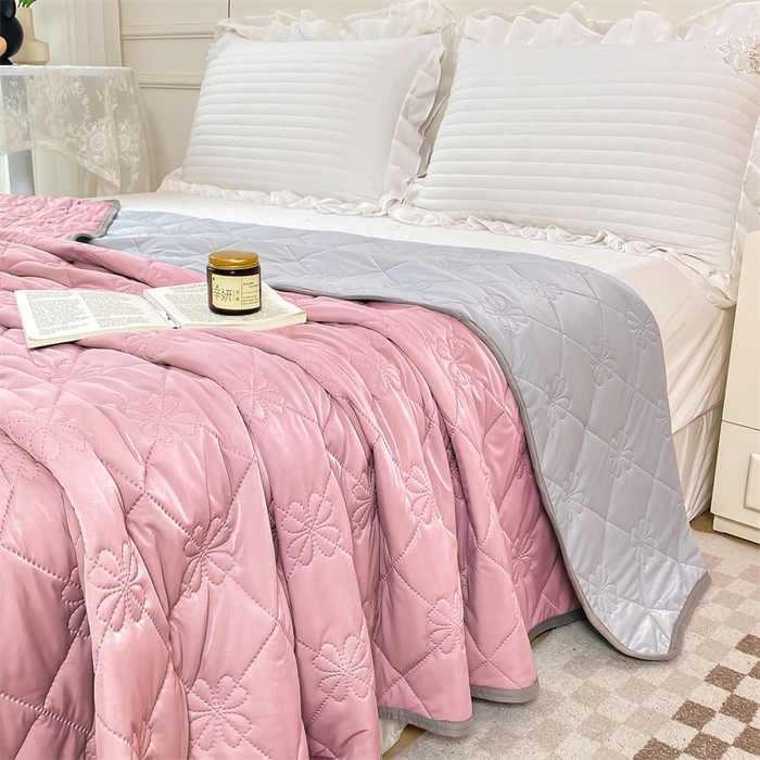 91家纺网 家纺一手货源 找家纺 （总）苏迪 2025新款凉感丝夏被夏凉被空调被