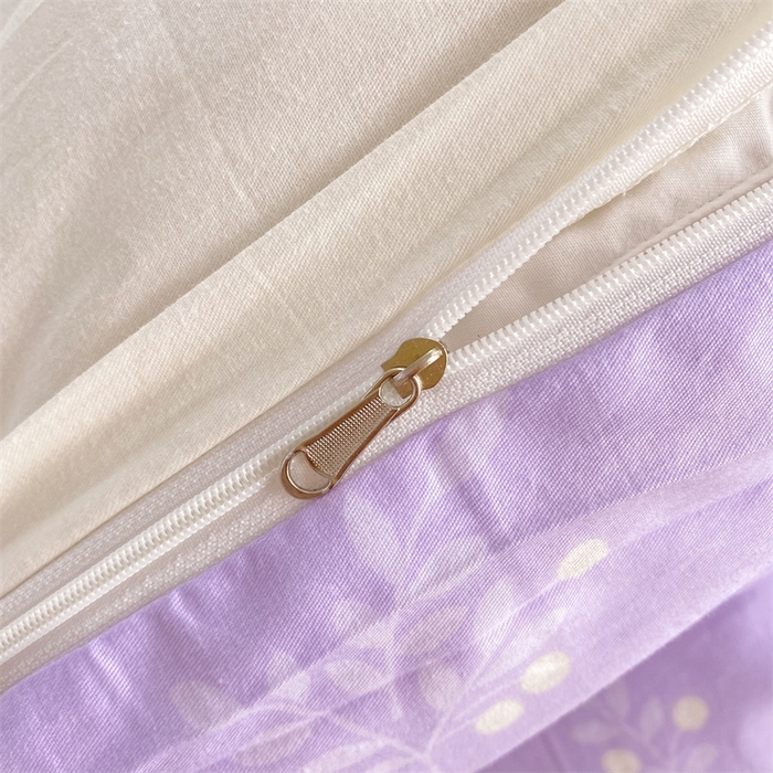 91家纺网 家纺一手货源 找家纺 多品家纺 2023新款13070全棉单被套暗线 悦动心妍