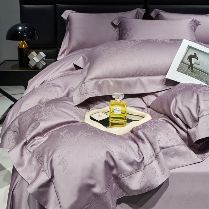 91家纺网 家纺一手货源 找家纺 （总）榻尚家居 2023新款TS天丝棉大提花四件套