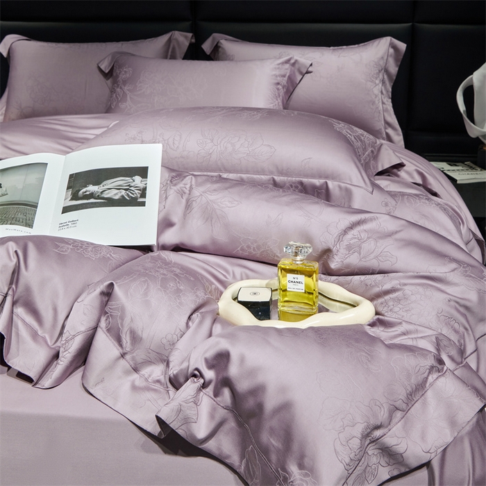 91家纺网 家纺一手货源 找家纺 （总）榻尚家居 2023新款TS天丝棉大提花四件套