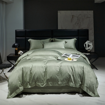 91家纺网 家纺一手货源 找家纺 （总）榻尚家居 2023新款TS天丝棉大提花四件套