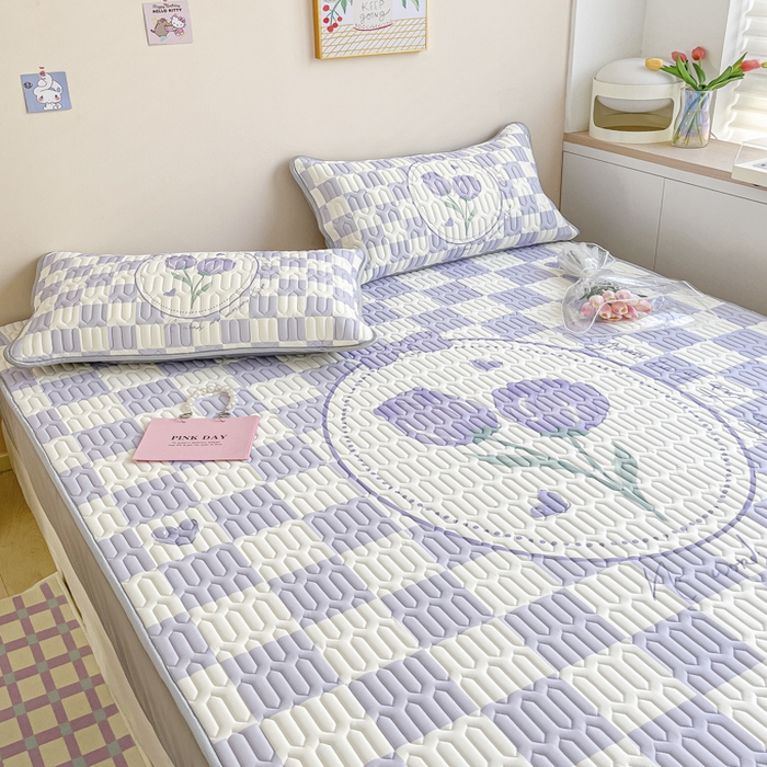 91家纺网 家纺一手货源 找家纺 （总）慕澄家纺 2023新款大版床笠款乳胶凉席