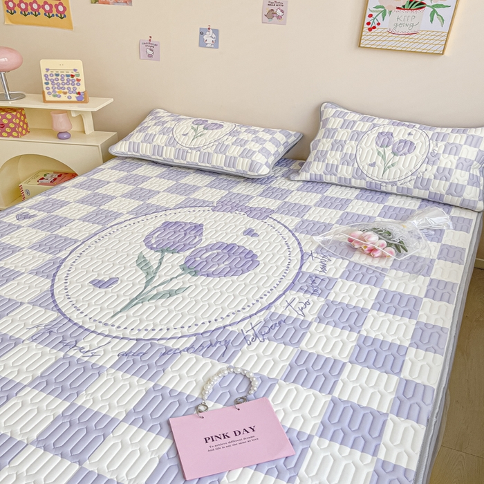 91家纺网 家纺一手货源 找家纺 （总）慕澄家纺 2023新款大版床笠款乳胶凉席