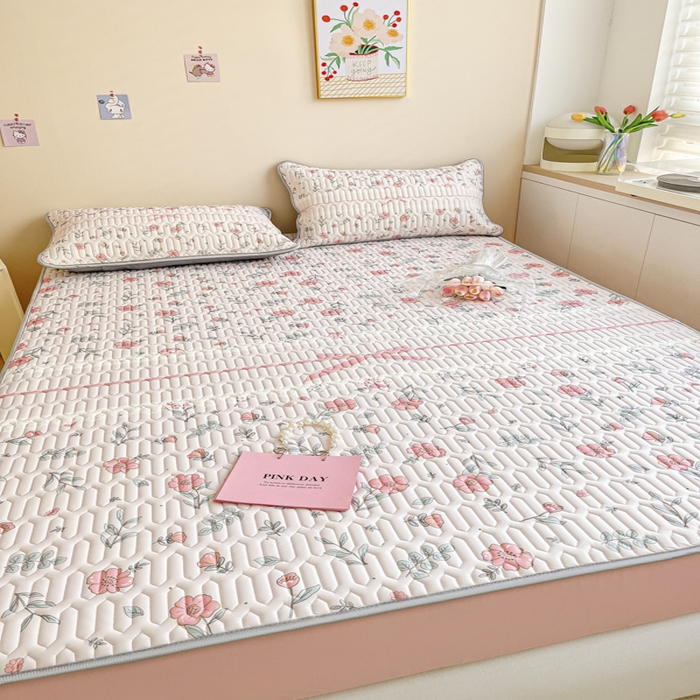 91家纺网 家纺一手货源 找家纺 慕澄家纺 2023新款大版床笠款乳胶凉席 床笠款-扶摇