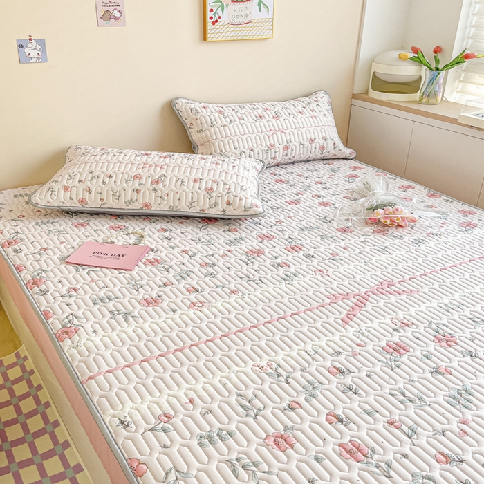 91家纺网 家纺一手货源 找家纺 慕澄家纺 2023新款大版床笠款乳胶凉席 床笠款-扶摇