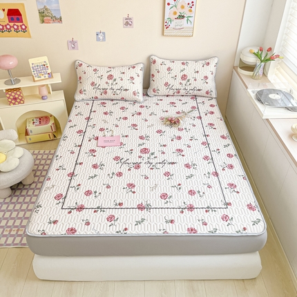 91家纺网 家纺一手货源 找家纺 （总）慕澄家纺 2023新款大版床笠款乳胶凉席