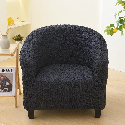 91家纺网 家纺一手货源 找家纺 （总）启博家纺 2023新款奶油云纱半圆形卡座椅套