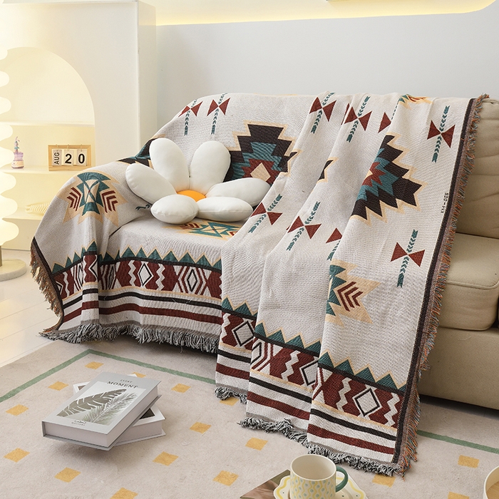 91家纺网 家纺一手货源 找家纺 （总）启博家纺 2023新款针织万能沙发垫沙发套沙发巾