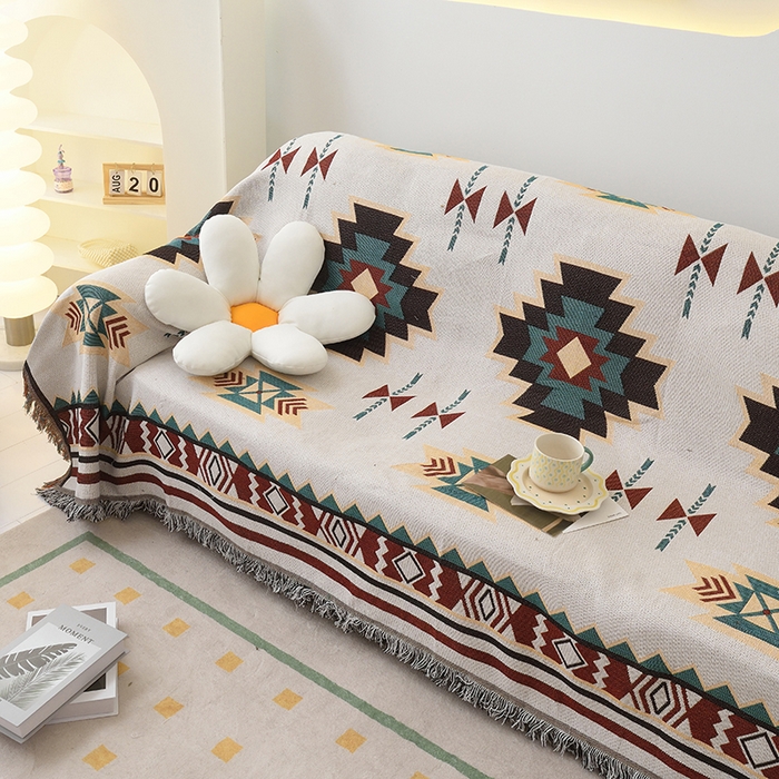 91家纺网 家纺一手货源 找家纺 （总）启博家纺 2023新款针织万能沙发垫沙发套沙发巾