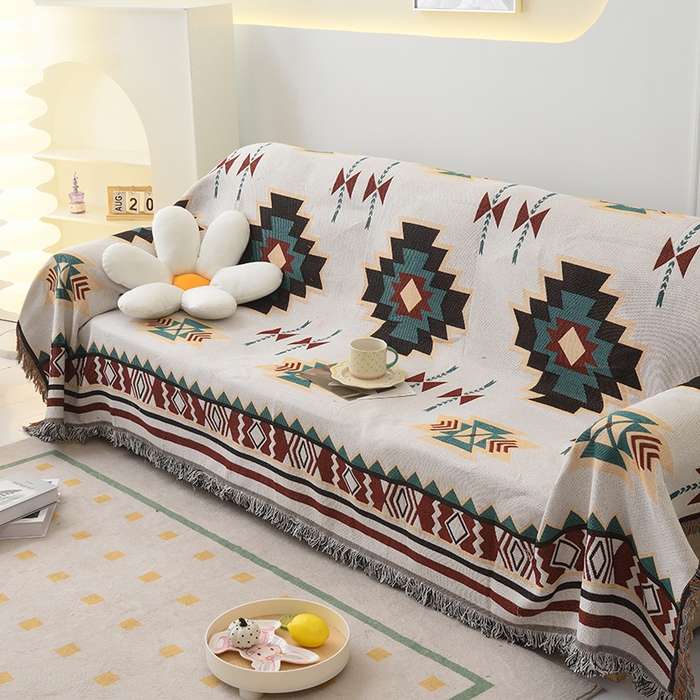 91家纺网 家纺一手货源 找家纺 （总）启博家纺 2023新款针织万能沙发垫沙发套沙发巾