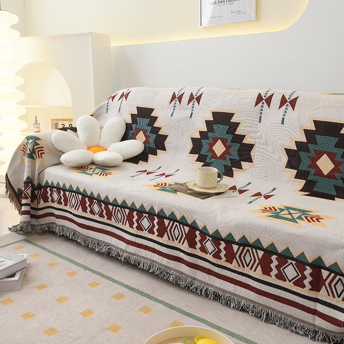 91家纺网 家纺一手货源 找家纺 （总）启博家纺 2023新款针织万能沙发垫沙发套沙发巾