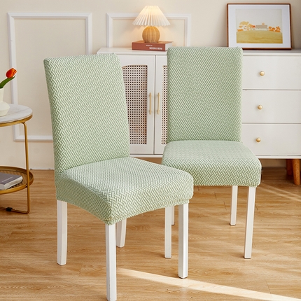 91家纺网 家纺一手货源 找家纺 逐日沙发套 2023新款提花椅子套-交织系列 薄荷绿