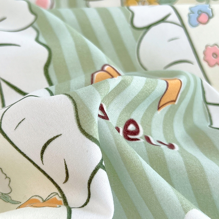 91家纺网 家纺一手货源 找家纺 罗艺轩 2024新款法式风蕾丝夹棉床裙三件套 花想容-元气甜心