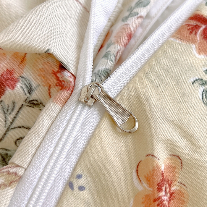 91家纺网 家纺一手货源 找家纺 （总）罗艺轩 2024新款法式风蕾丝夹棉床裙款四件套-花想容