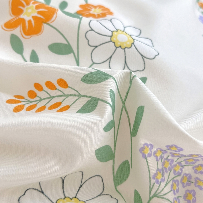 91家纺网 家纺一手货源 找家纺 罗艺轩 2024新款法式风蕾丝夹棉床裙款四件套 花想容-花派印象