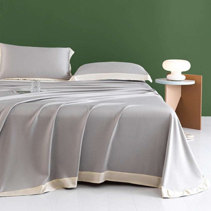 91家纺网 家纺一手货源 找家纺 席世家 2023新款金太阳竹纤维软凉席三件套 竹纤维-灰