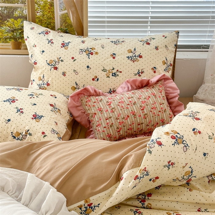 91家纺网 家纺一手货源 找家纺 （总）昔可家纺 2023新款复古花全棉