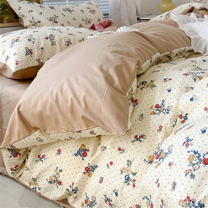 91家纺网 家纺一手货源 找家纺 （总）昔可家纺 2023新款复古花全棉