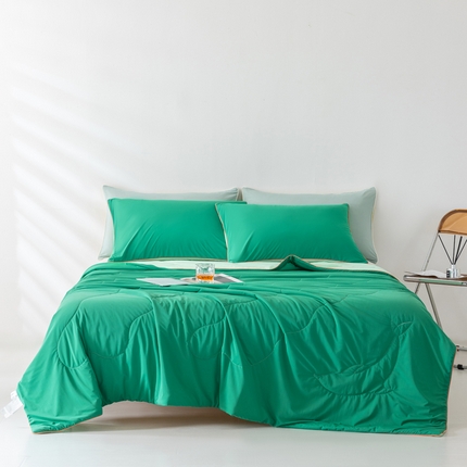 CINNY馨宜 2023新款A类锦氨凉感丝冷不叮温和防蚊夏凉被空调被 碧绿