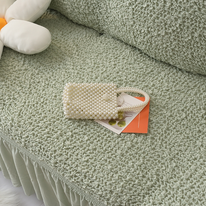 91家纺网 家纺一手货源 找家纺 （总）启博家纺 2023新款奶油云纱纱沙发套