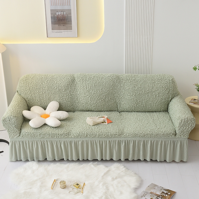 91家纺网 家纺一手货源 找家纺 （总）启博家纺 2023新款奶油云纱纱沙发套