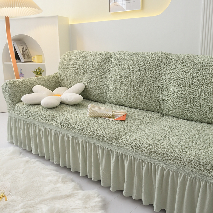 91家纺网 家纺一手货源 找家纺 （总）启博家纺 2023新款奶油云纱纱沙发套