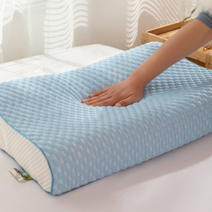 91家纺网 家纺一手货源 找家纺 （总）露函  2024新款凉感豆豆乳胶枕