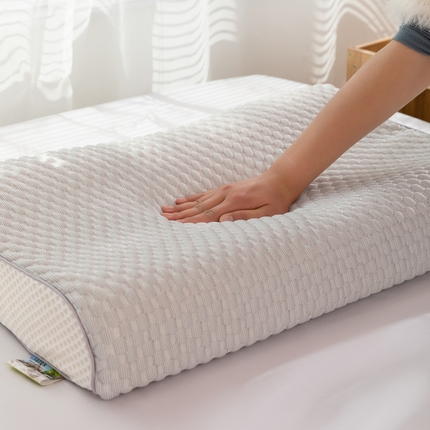 91家纺网 家纺一手货源 找家纺 （总）露函  2024新款凉感豆豆乳胶枕