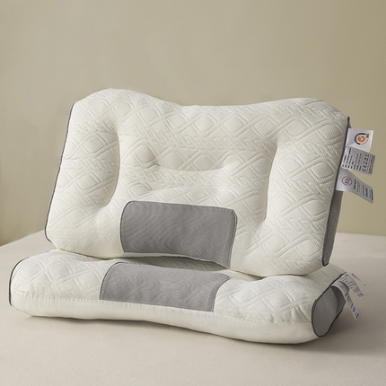 91家纺网 家纺一手货源 找家纺 （总）贵夫人 2023新款3D按摩乳胶SPA枕 枕头枕芯