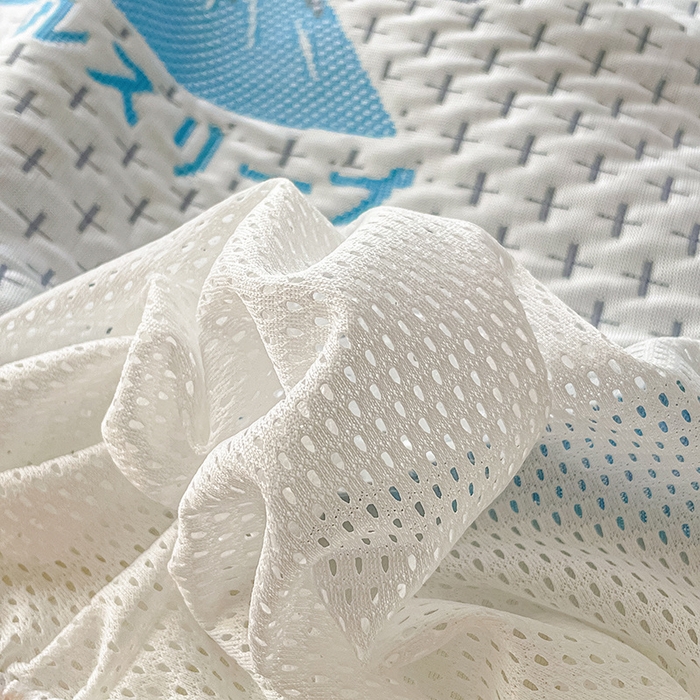 91家纺网 家纺一手货源 找家纺 雅居纺 2023新款A类高端提花凉感凉席 冰岛-蓝